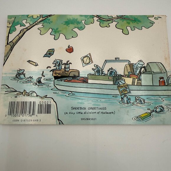 Shoe Box Greetings Book “The Fishing Dictionary” 1992 Hallmark - Picture 2 of 5
